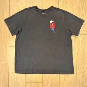 Air Jordan Men’s Graphic Tee Size 2XL Black Shirt
